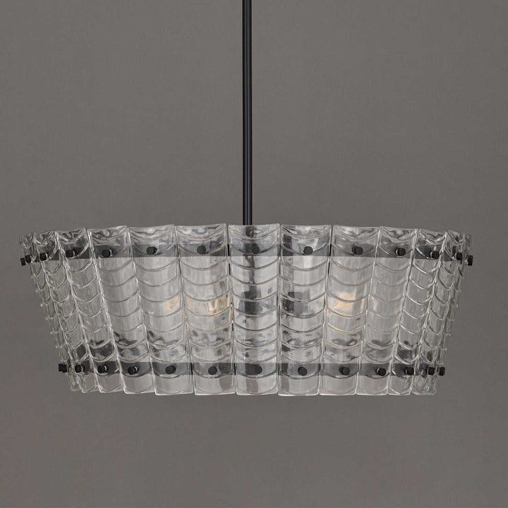 Maxim - 21874CLBZ - Four Light Chandelier - Ruche - Bronze