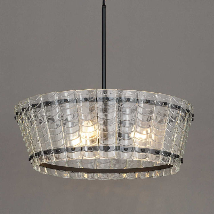 Maxim - 21874CLBZ - Four Light Chandelier - Ruche - Bronze