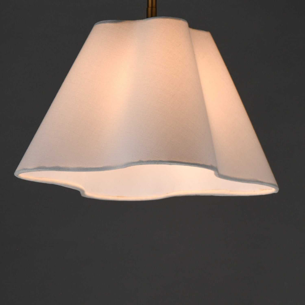 Maxim - 18101WTNAB - One Light Pendant - Saxon - Natural Aged Brass