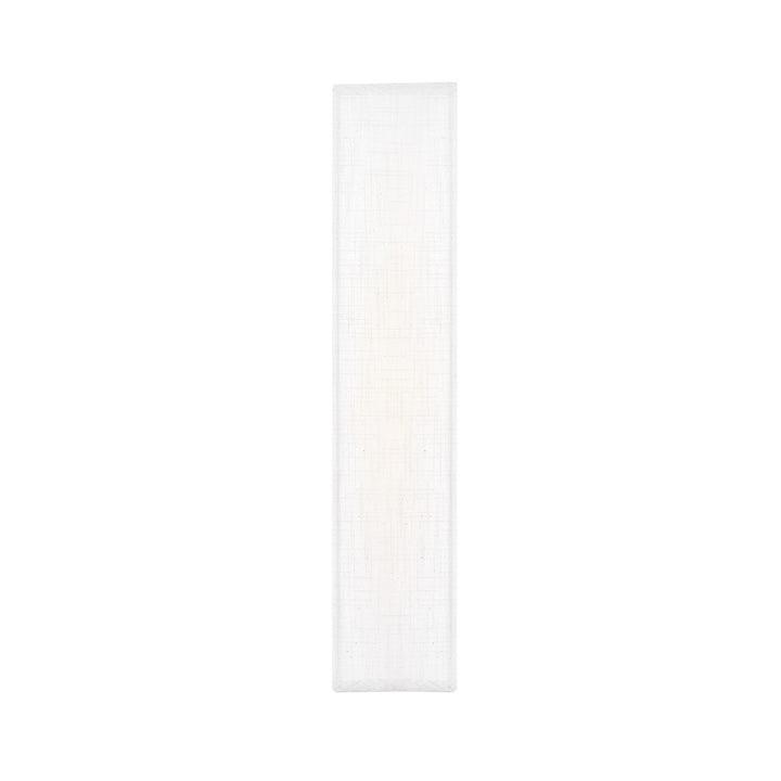 Justice Designs - FAB-5410-WHTE - LED Wall Sconce - Textile - Cream Linen Fabric