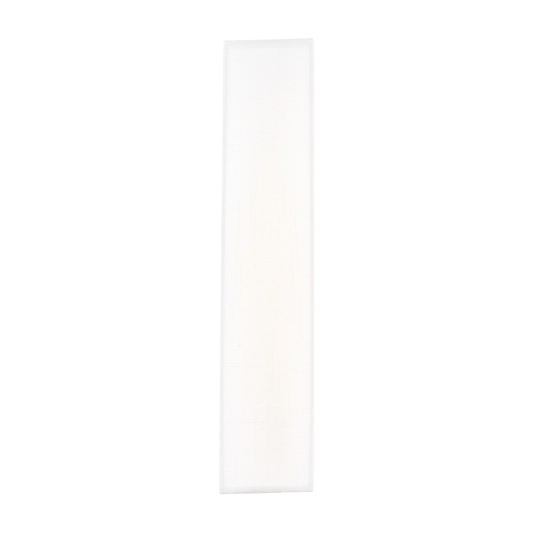 Justice Designs - FAB-5410-WHTE - LED Wall Sconce - Textile - Cream Linen Fabric