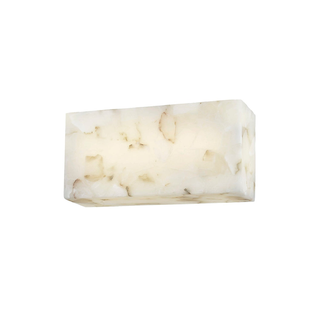 Justice Designs - ALR-5665 - LED Wall Sconce - Alabaster Rocks! - Alabaster Rocks