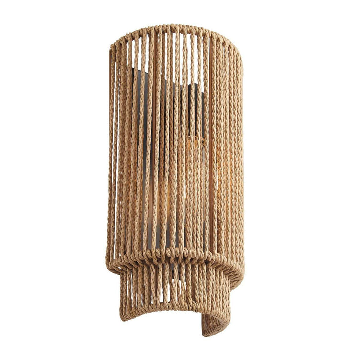 Eco One Light Wall Sconce in Matte Black Justice Designs