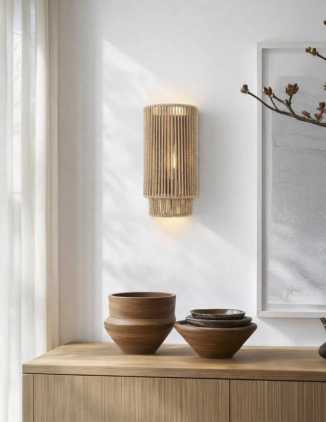 Eco One Light Wall Sconce in Matte Black Justice Designs