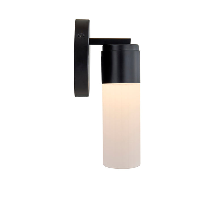 Justice Designs - FSN-8371-OPAL-MBLK - LED Wall Sconce - Fusion - Matte Black