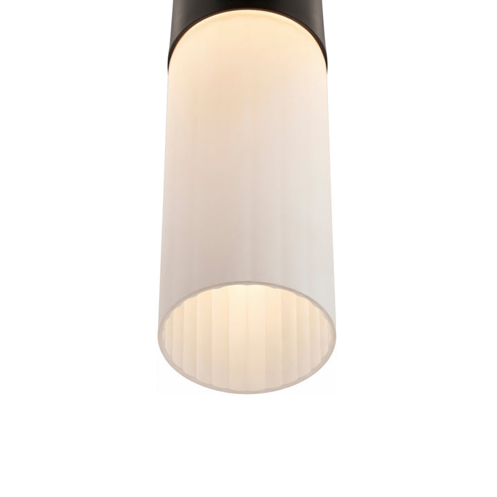 Justice Designs - FSN-8371-OPAL-MBLK - LED Wall Sconce - Fusion - Matte Black
