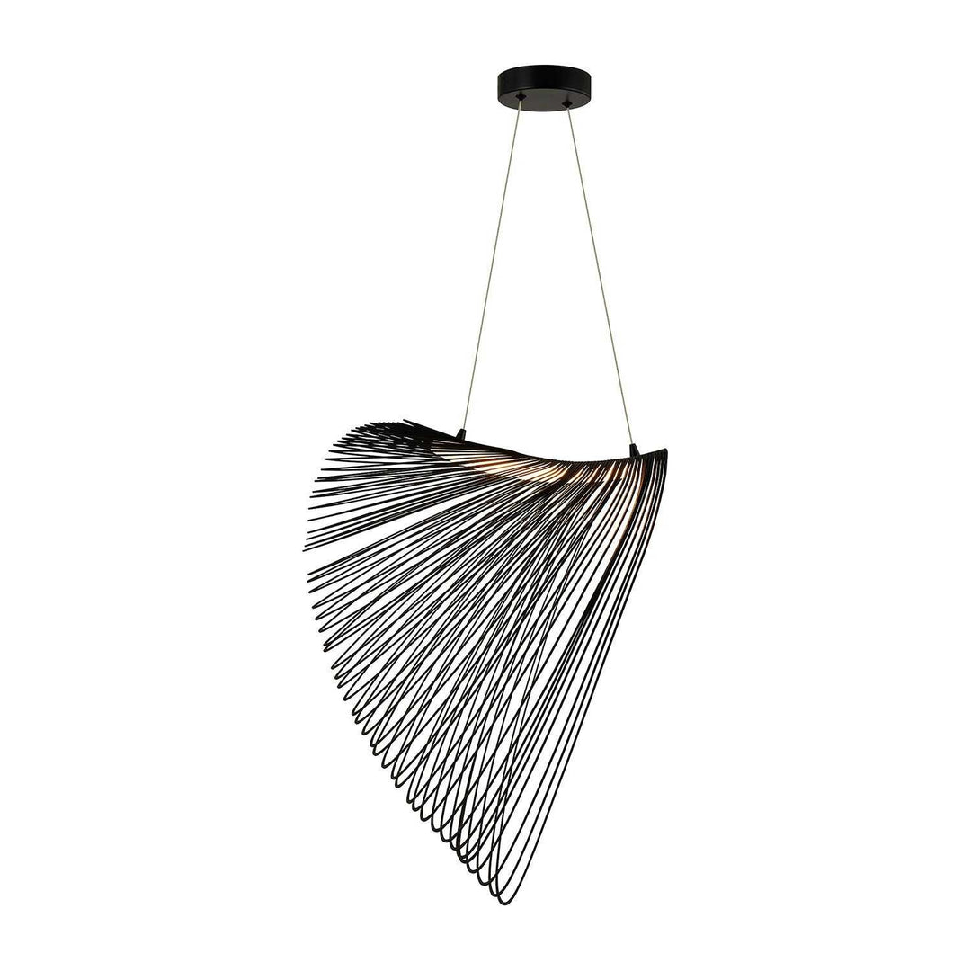 Eco LED Pendant in Matte Black Justice Designs