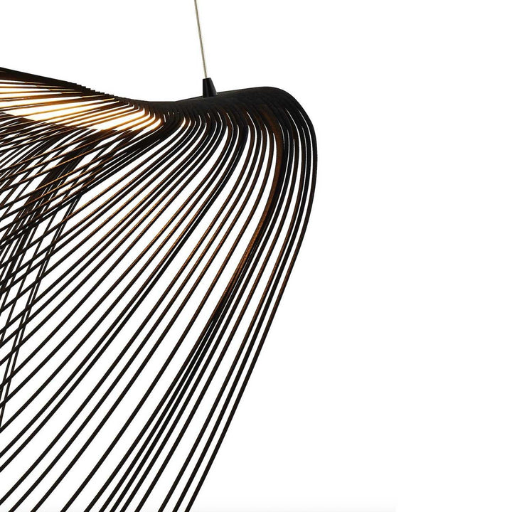 Eco LED Pendant in Matte Black Justice Designs