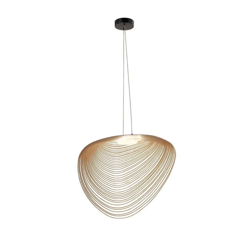 Eco LED Pendant in Matte Black Justice Designs