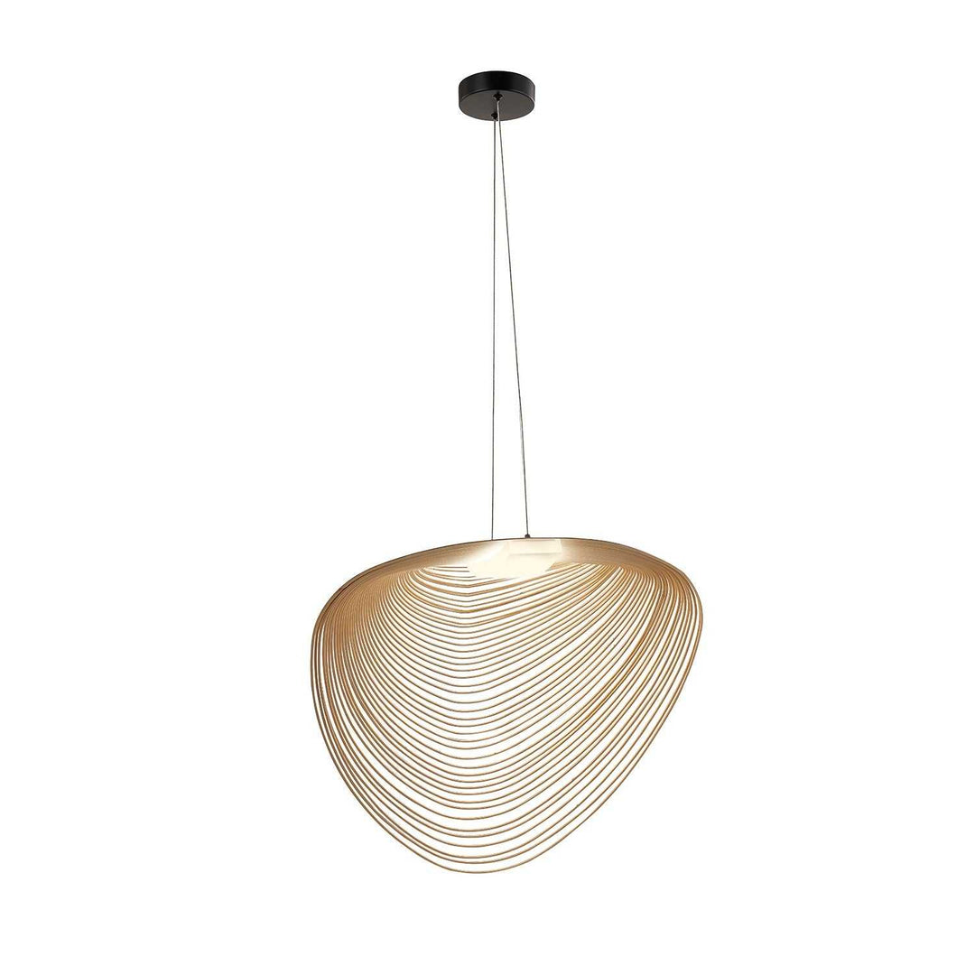 Eco LED Pendant in Matte Black Justice Designs