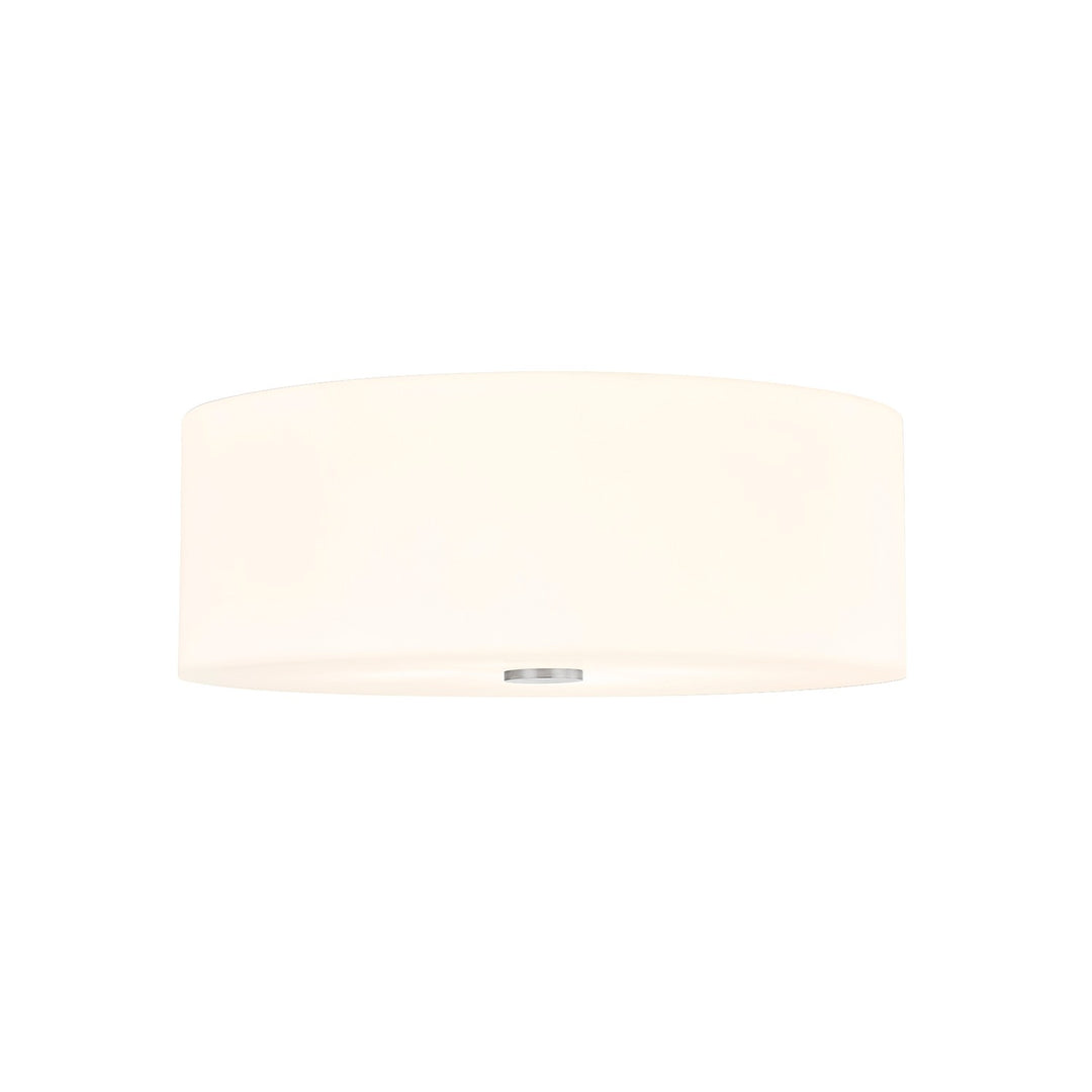 Justice Designs - ACR-9731-OPAL-NCKL - Four Light Flush-Mount - Acryluxe - Brushed Nickel