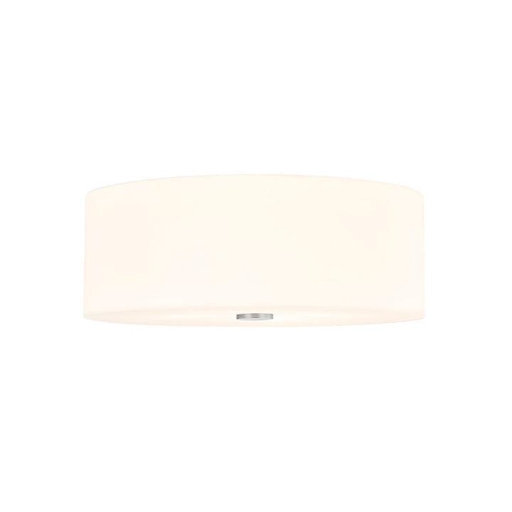Justice Designs - ACR-9731-OPAL-NCKL - Four Light Flush-Mount - Acryluxe - Brushed Nickel