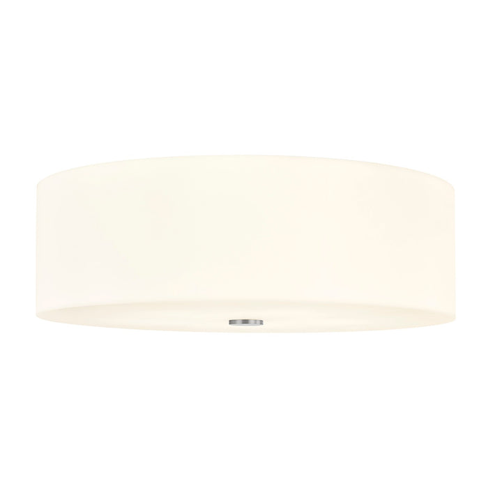 Justice Designs - ACR-9732-OPAL-NCKL - Five Light Flush-Mount - Acryluxe - Brushed Nickel
