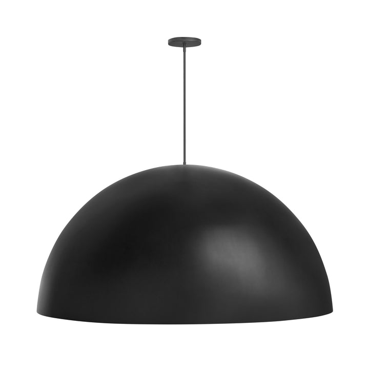 Justice Designs - NSH-9848-CBGD - Ten Light Pendant - No Shade Material - Matte Black with Champagne Gold Interior