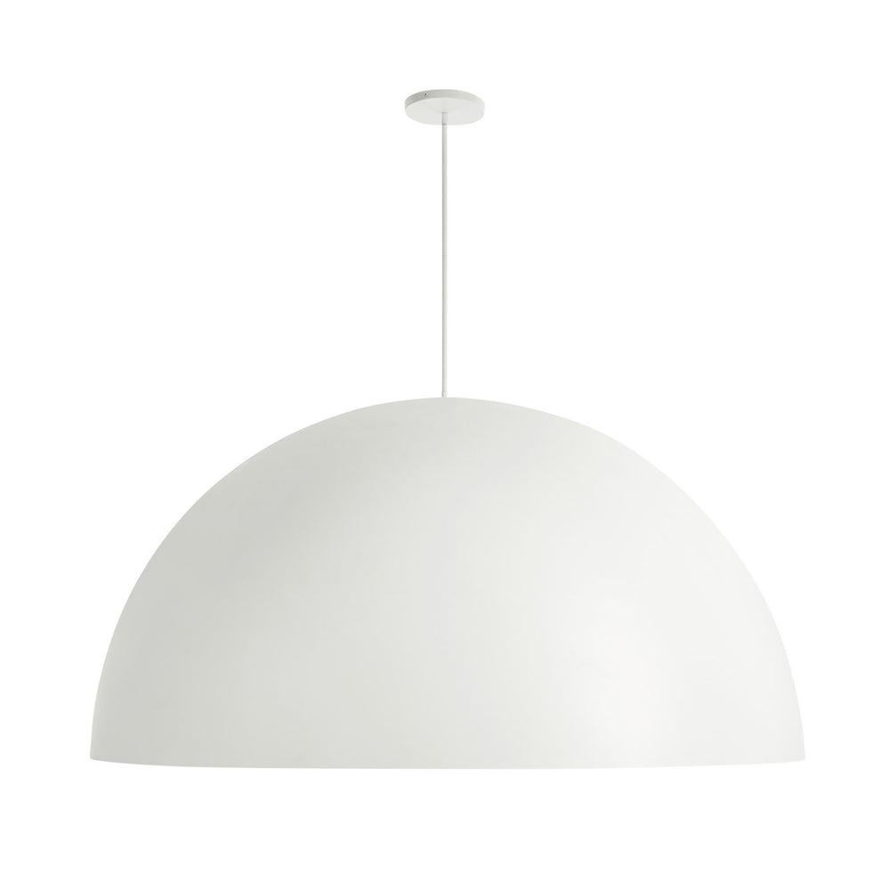 Justice Designs - NSH-9848-MTGD - Ten Light Pendant - No Shade Material - Matte White with Champagne Gold Interior