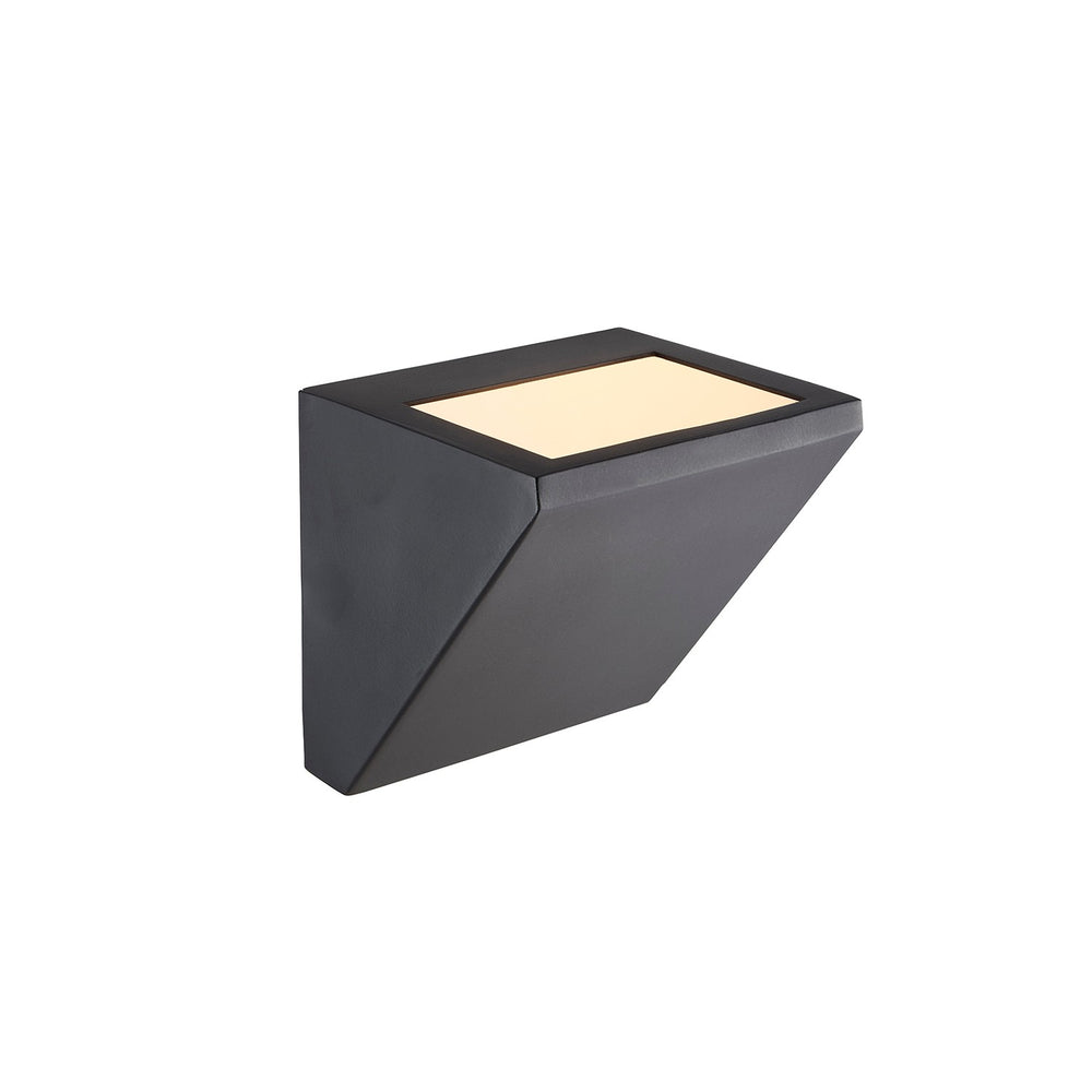 Justice Designs - NSH-7701W-MBLK - LED Outdoor Wall Sconce - No Shade Material - Matte Black