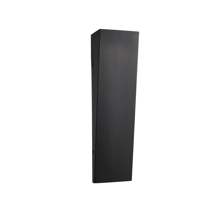 Justice Designs - NSH-7705W-MBLK - LED Outdoor Wall Sconce - No Shade Material - Matte Black
