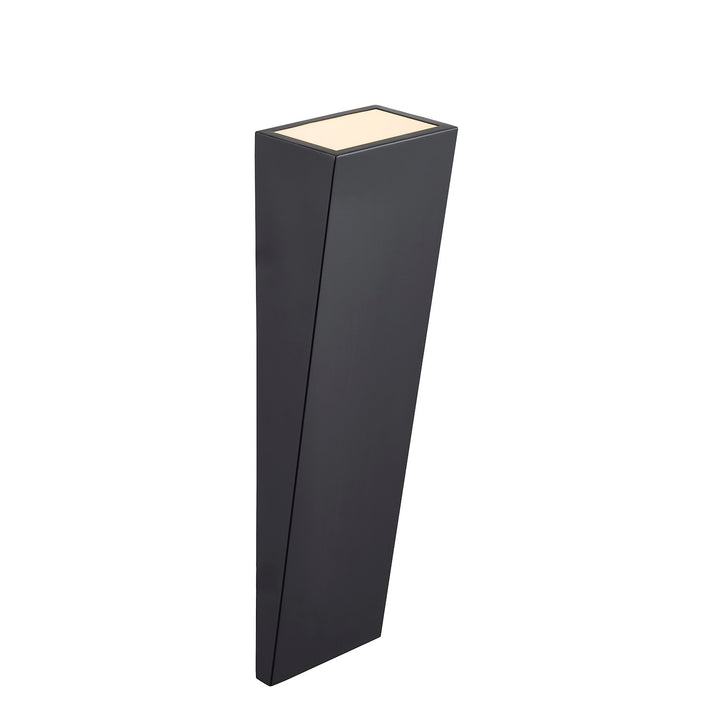 Justice Designs - NSH-7705W-MBLK - LED Outdoor Wall Sconce - No Shade Material - Matte Black