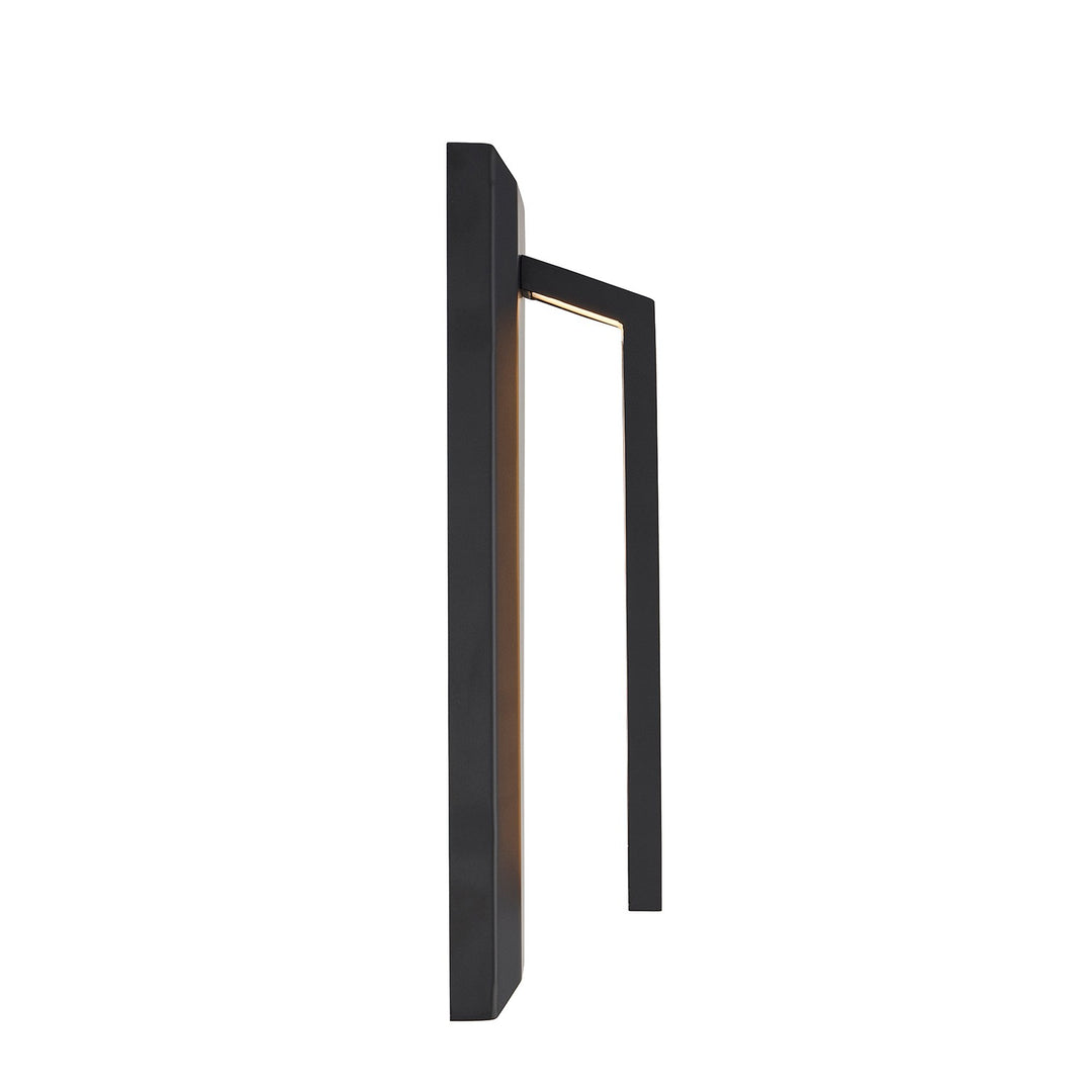 Justice Designs - NSH-7743W-MBLK - LED Outdoor Wall Sconce - No Shade Material - Matte Black