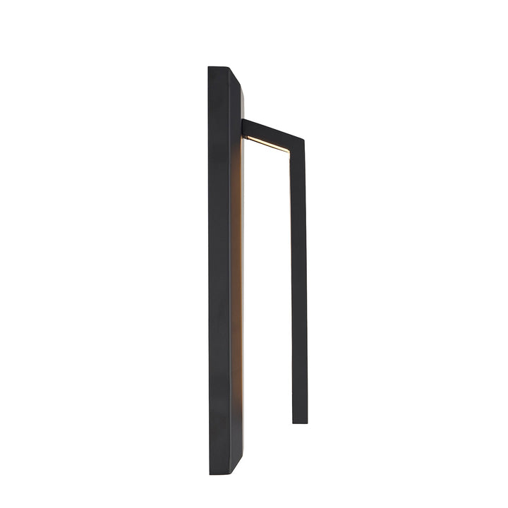 Justice Designs - NSH-7743W-MBLK - LED Outdoor Wall Sconce - No Shade Material - Matte Black