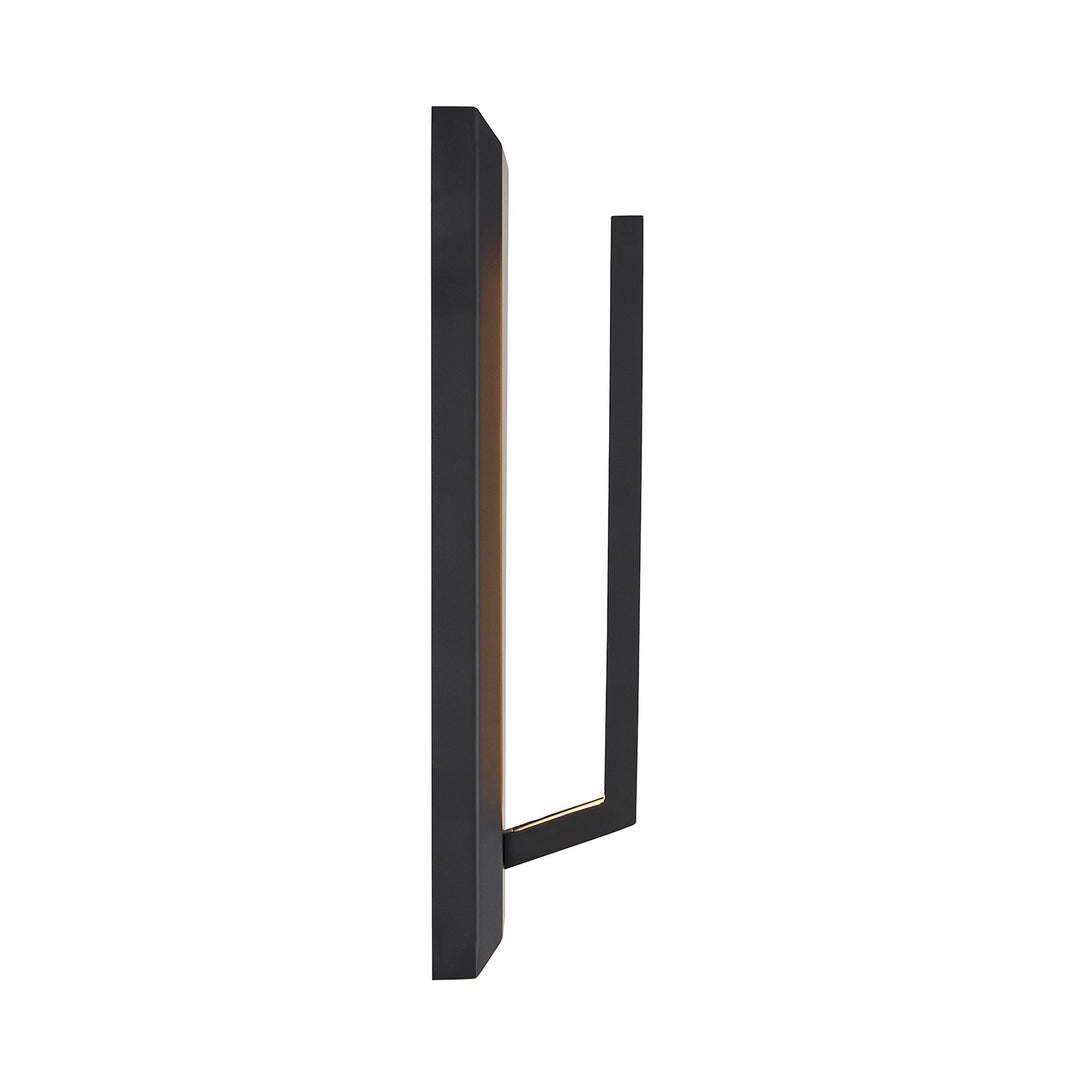 Justice Designs - NSH-7743W-MBLK - LED Outdoor Wall Sconce - No Shade Material - Matte Black