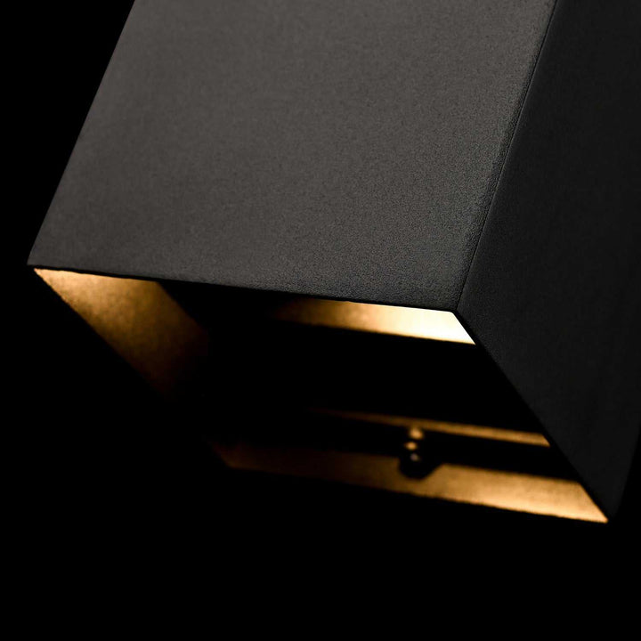 Terra LED Outdoor Wall Sconce in Black DVI Canada