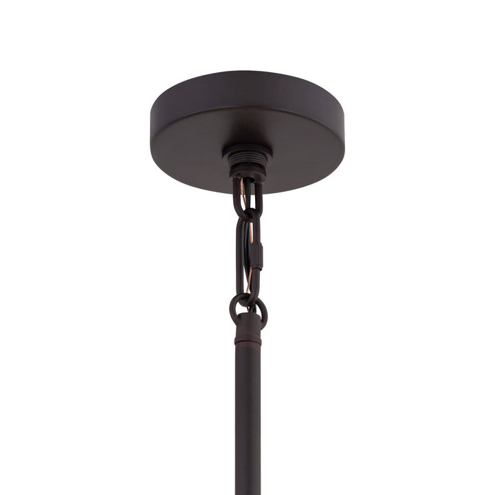 Esbelta Six Light Pendant in Dark Bronze Minka-Lavery