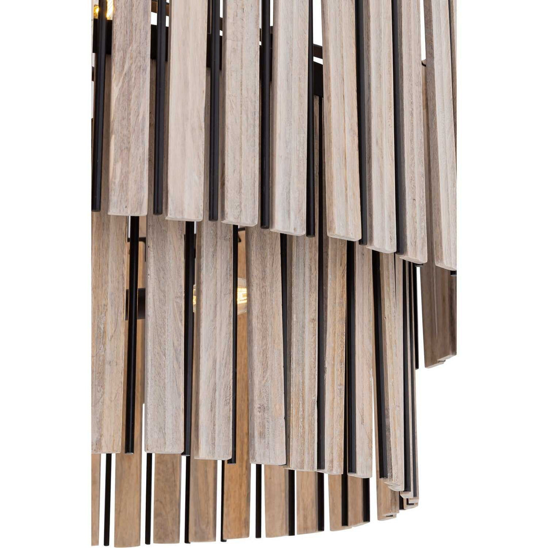 Esbelta Six Light Pendant in Dark Bronze Minka-Lavery