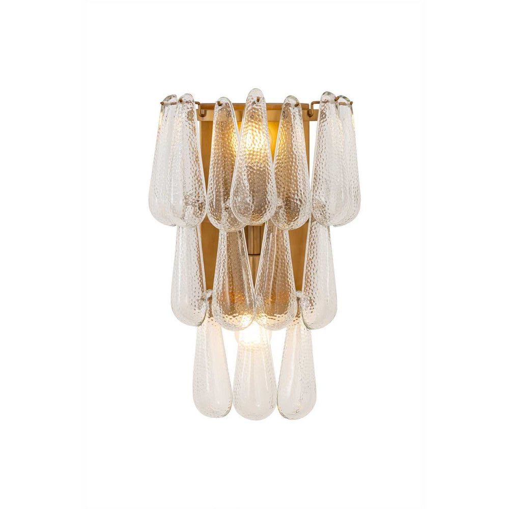 Vionne Two Light Wall Sconce in Legacy Brass Minka-Lavery