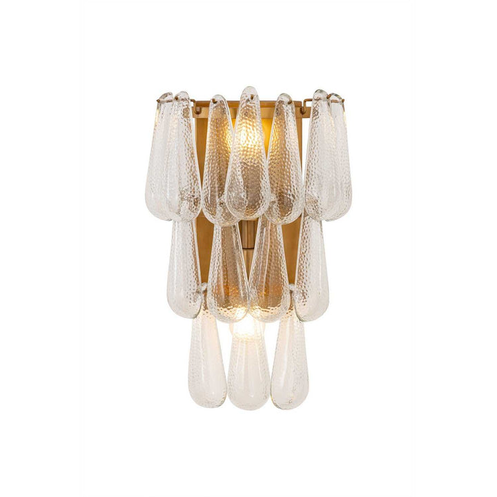 Vionne Two Light Wall Sconce in Legacy Brass Minka-Lavery