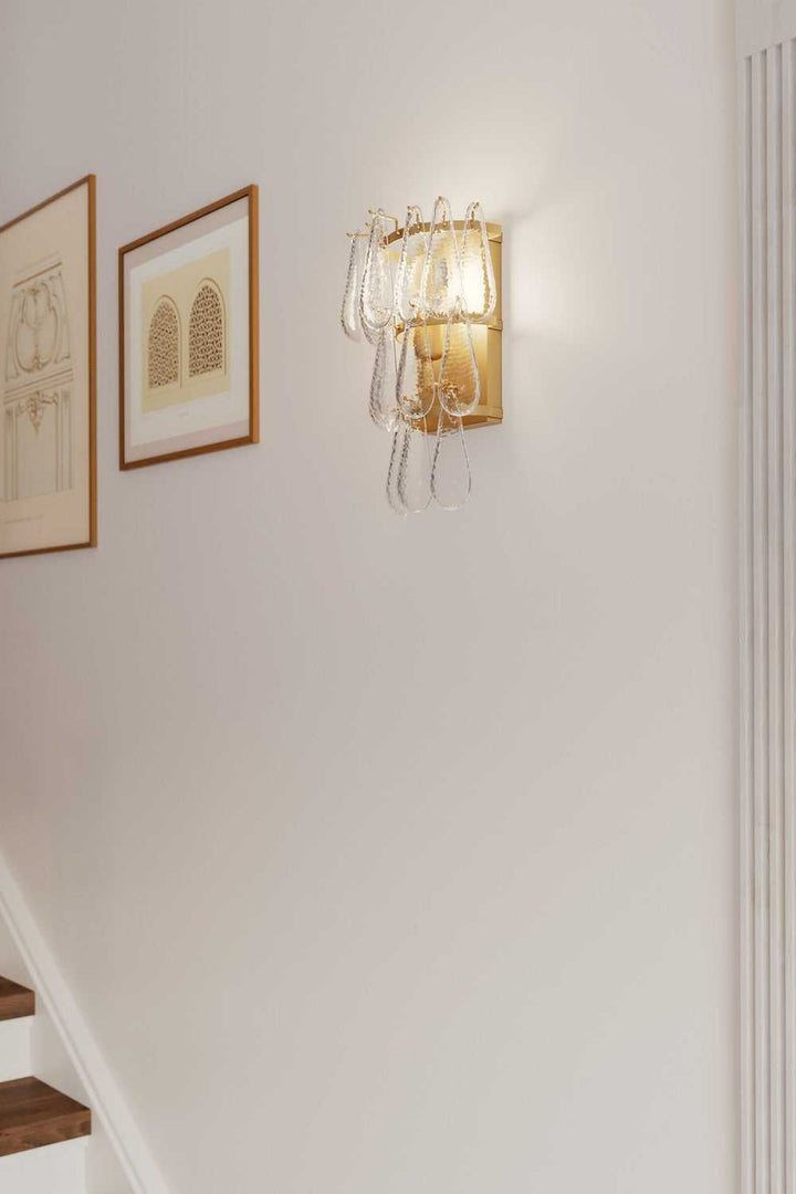 Vionne Two Light Wall Sconce in Legacy Brass Minka-Lavery