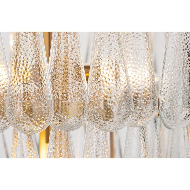 Vionne Five Light Semi-Flush Mount in Legacy Brass Minka-Lavery