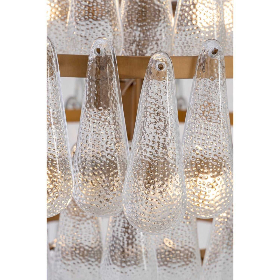 Vionne Eight Light Pendant in Legacy Brass Minka-Lavery