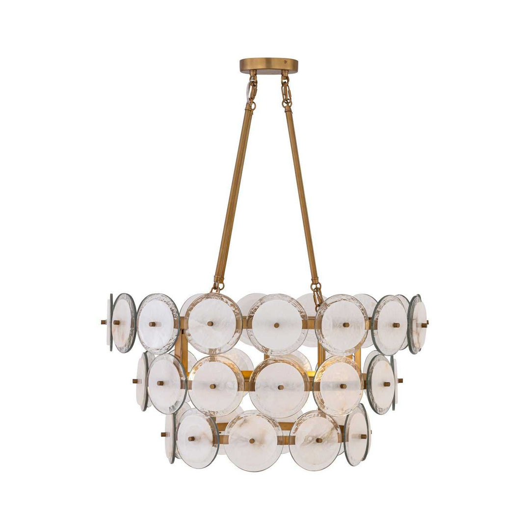 Kintrel Four Light Pendant in Legacy Brass Minka-Lavery