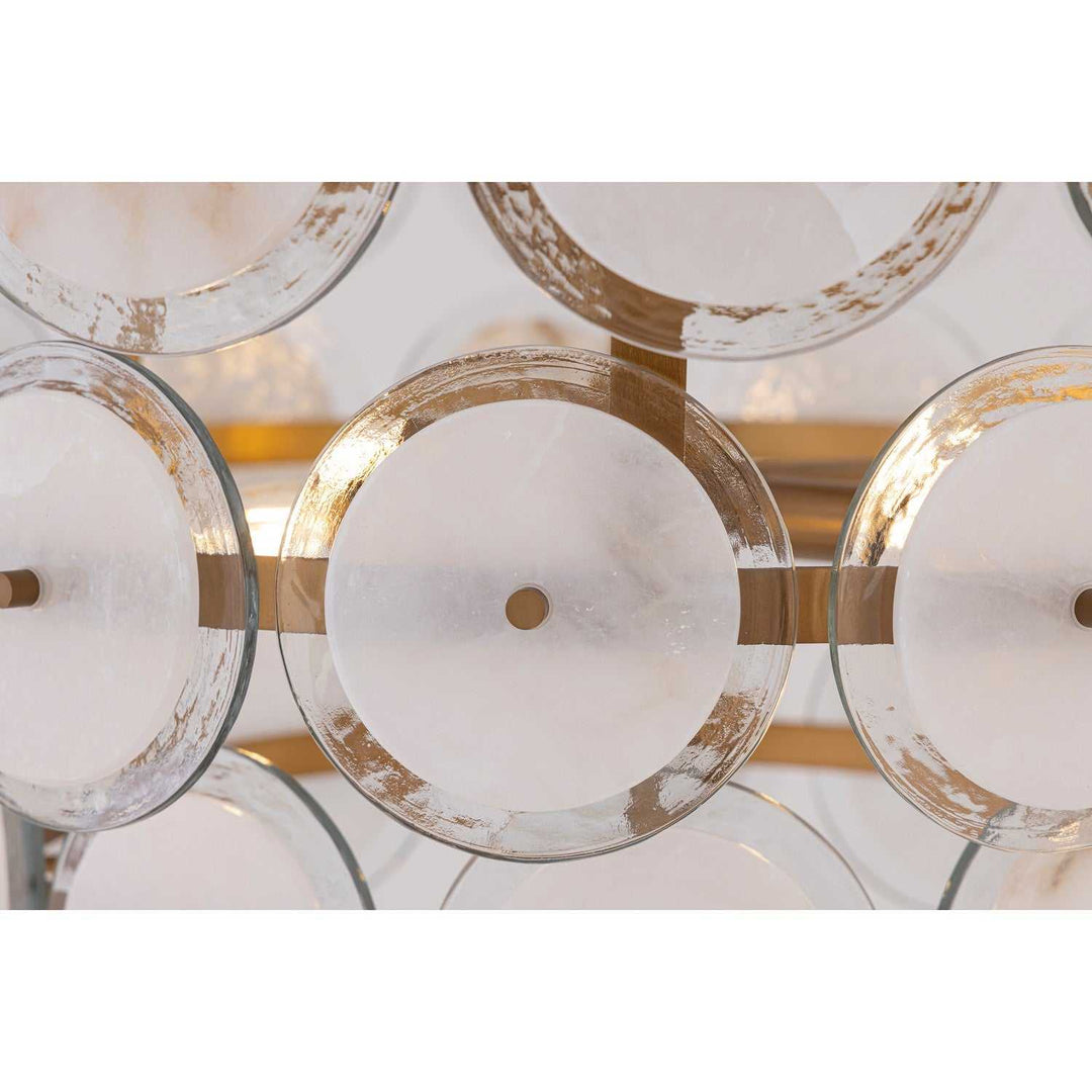 Kintrel Four Light Pendant in Legacy Brass Minka-Lavery