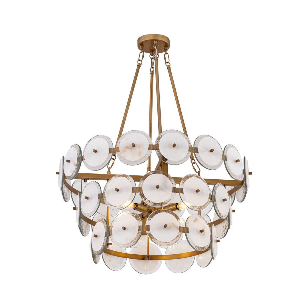 Kintrel Four Light Pendant in Legacy Brass Minka-Lavery
