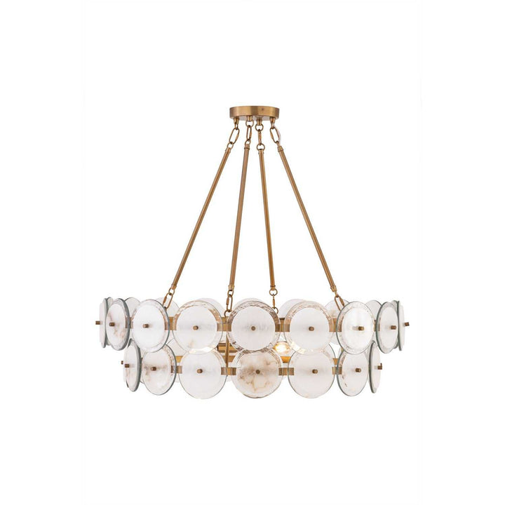 Kintrel Four Light Pendant in Legacy Brass Minka-Lavery
