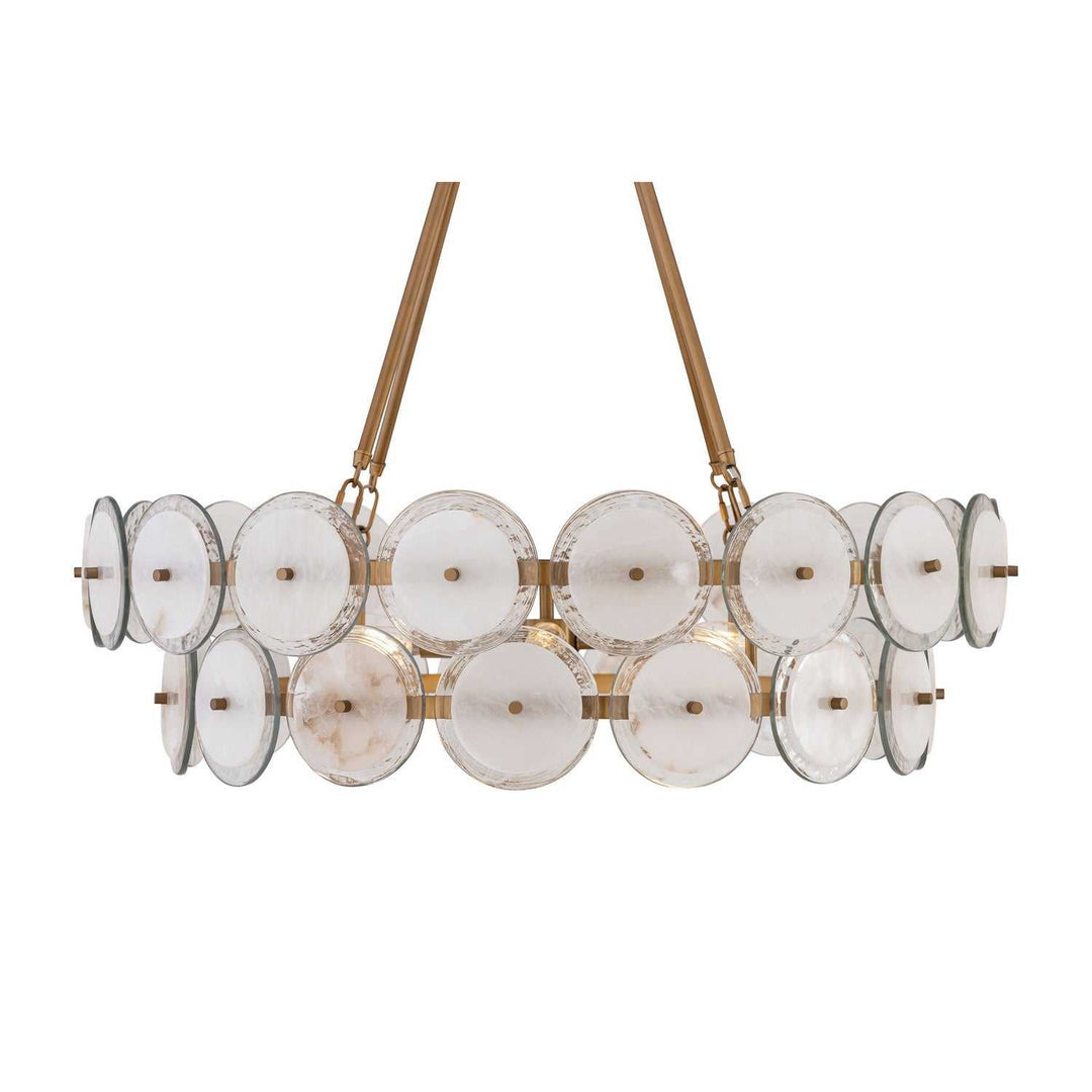 Kintrel Four Light Pendant in Legacy Brass Minka-Lavery