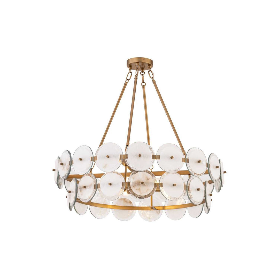 Kintrel Four Light Pendant in Legacy Brass Minka-Lavery