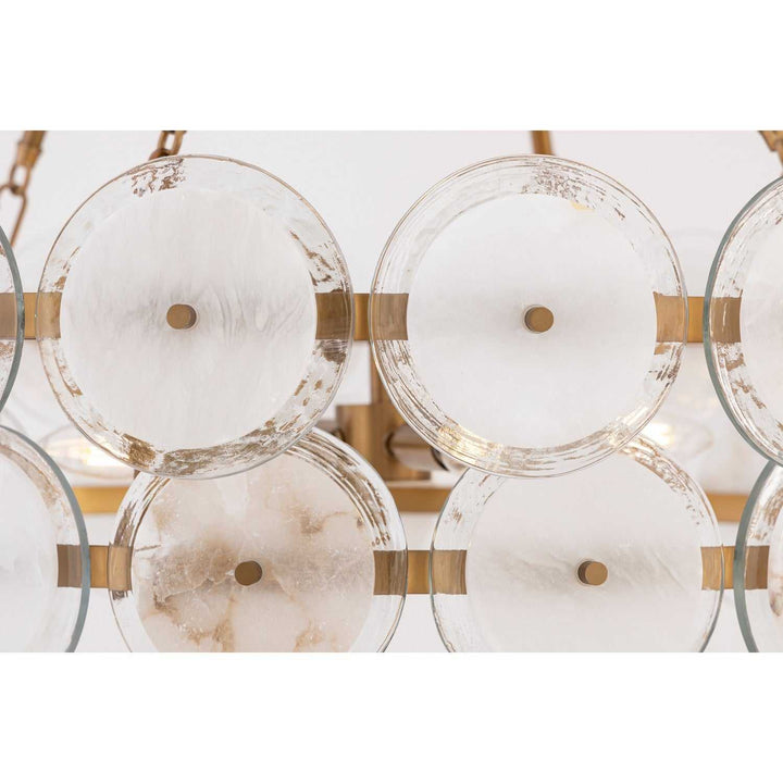 Kintrel Four Light Pendant in Legacy Brass Minka-Lavery