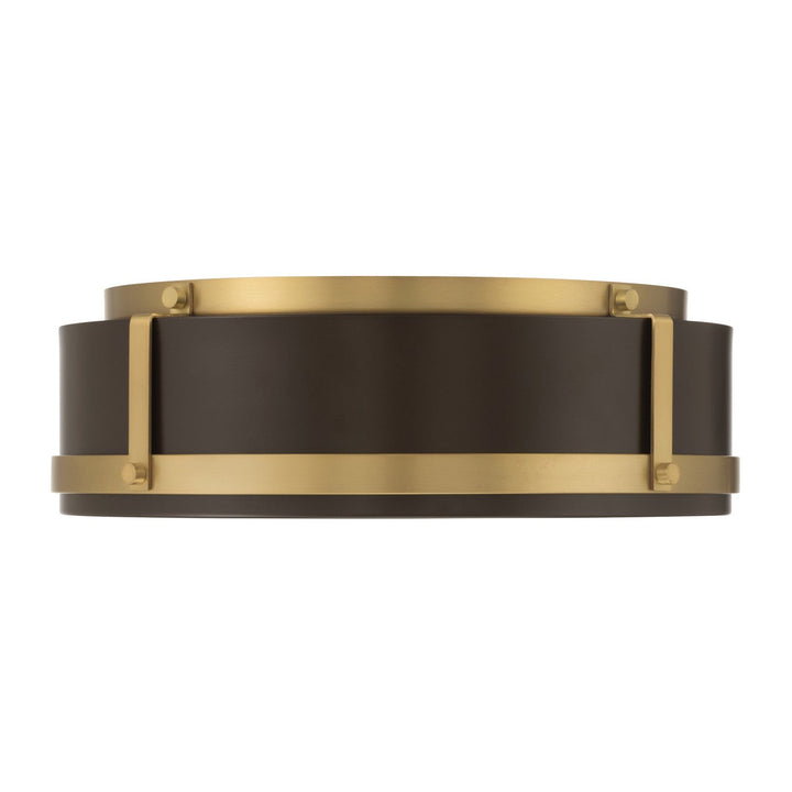 Lynca LED Flush Mount in Legacy Brass Minka-Lavery