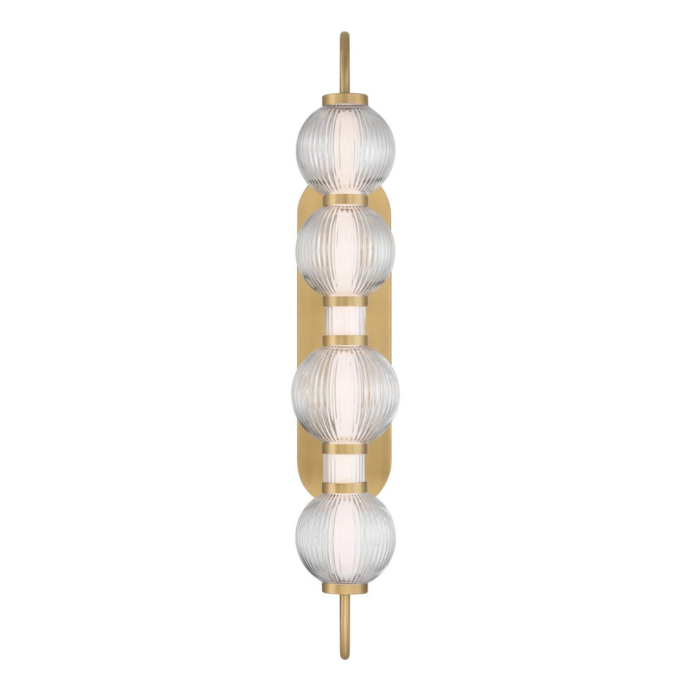 Cordel LED Wall Sconce in Legacy Brass Minka-Lavery