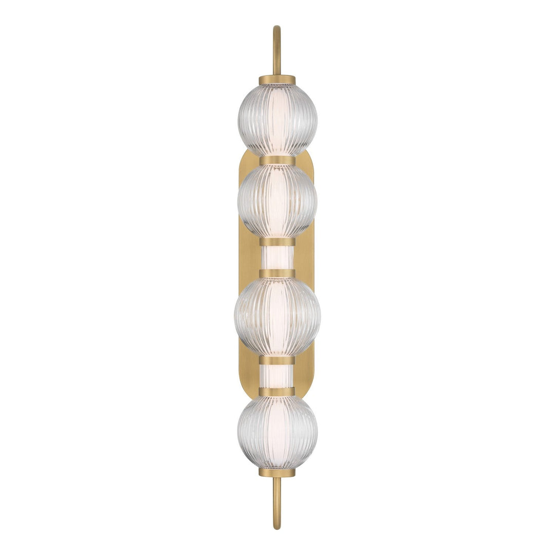 Cordel LED Wall Sconce in Legacy Brass Minka-Lavery