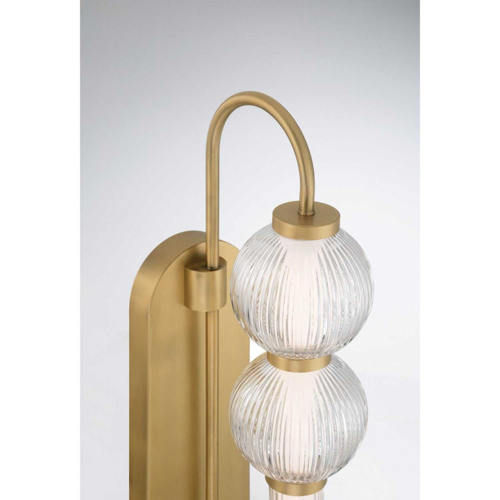 Cordel LED Wall Sconce in Legacy Brass Minka-Lavery