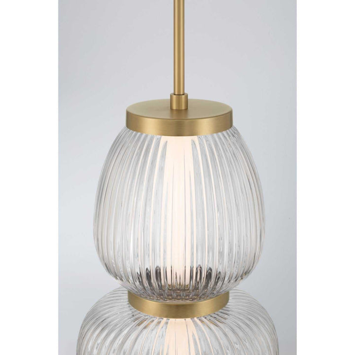Cordel LED Mini Pendant in Legacy Brass Minka-Lavery