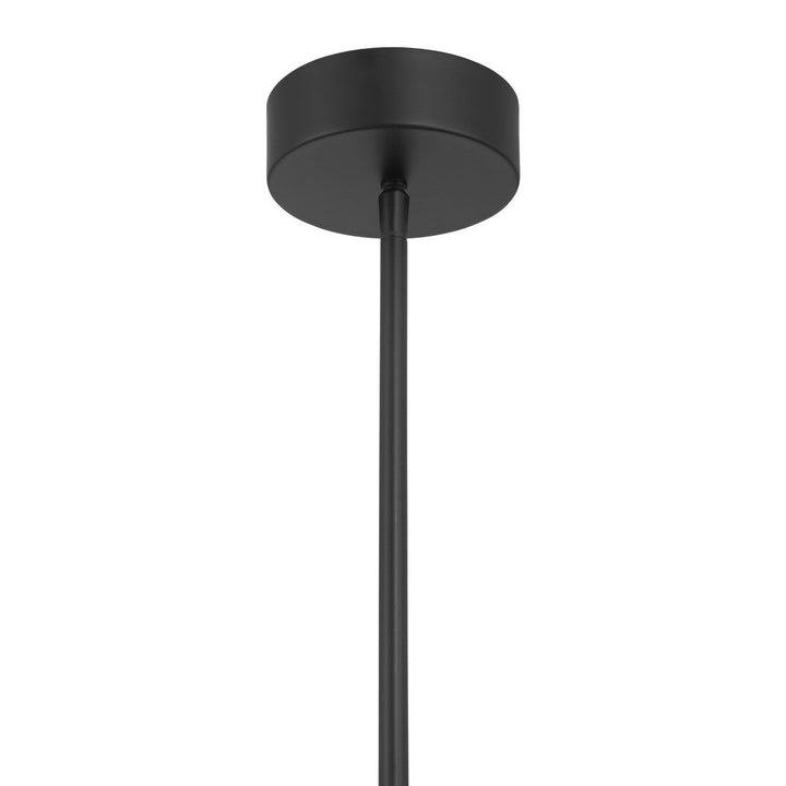 Cordel LED Mini Pendant in Dark Matte Black Minka-Lavery