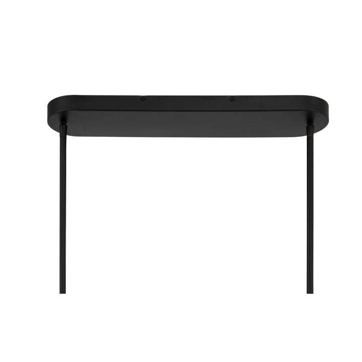 Cordel LED Linear Chandelier in Dark Matte Black Minka-Lavery
