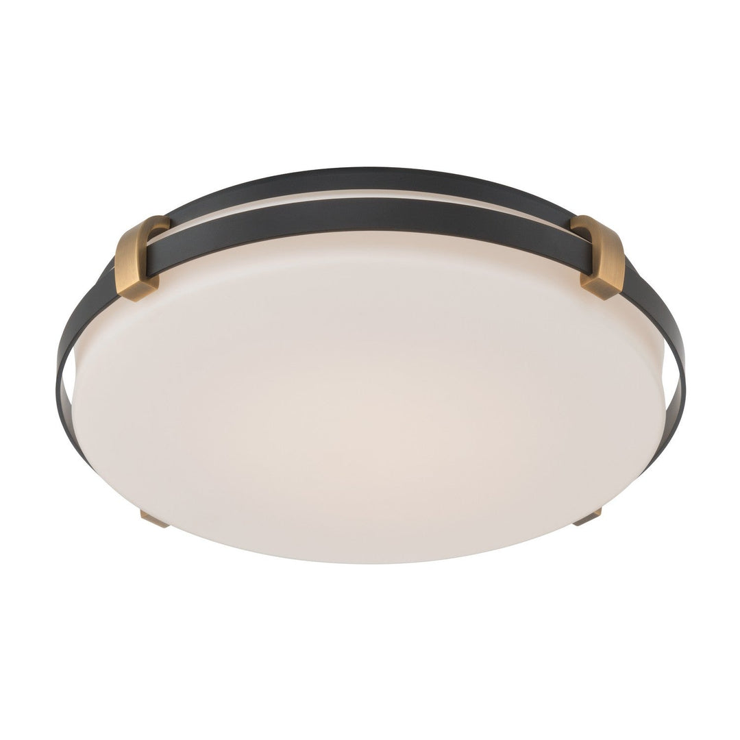Arclume LED Flush Mount in Dark Matte Black Minka-Lavery