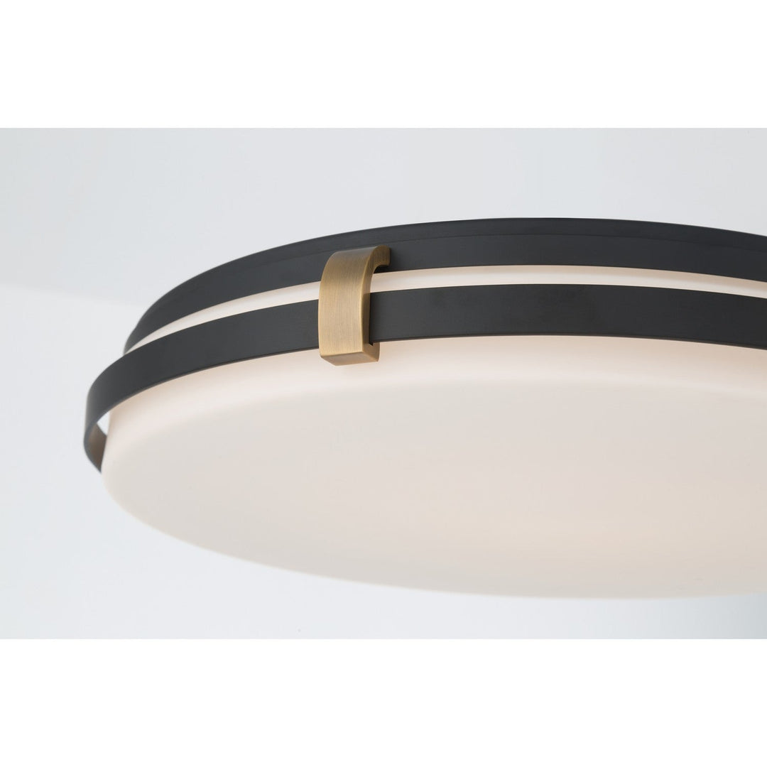 Arclume LED Flush Mount in Dark Matte Black Minka-Lavery