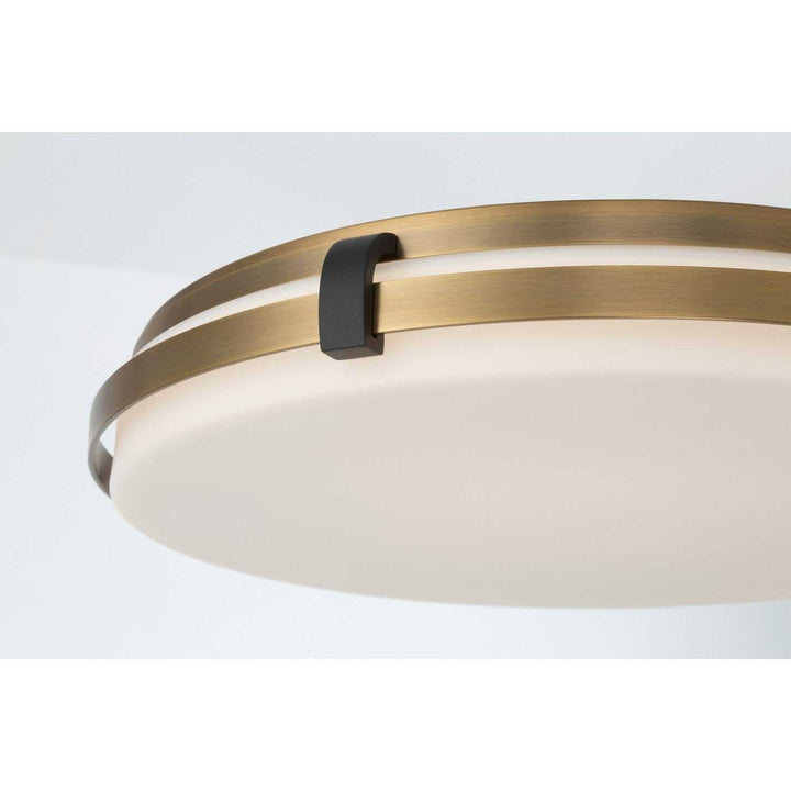 Arclume LED Flush Mount in Legacy Brass Minka-Lavery